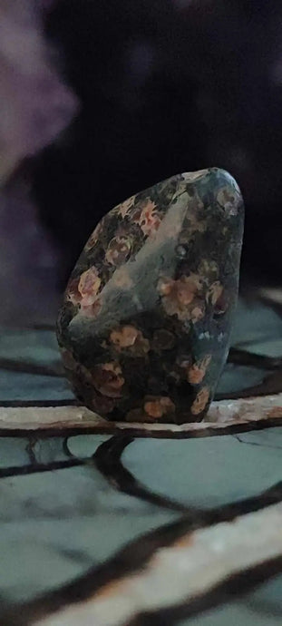 Jaspe léopard du Mexique pierre roulée Grade A++++ Jaspe léopard pierre roulée