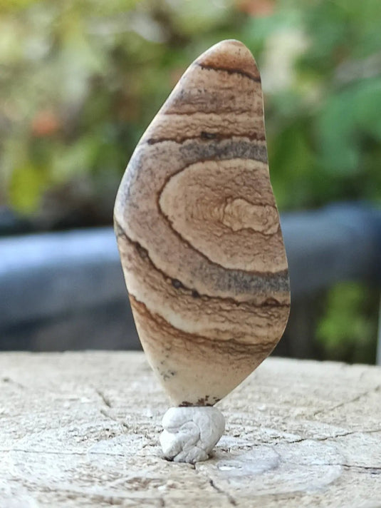 Jaspe paysage d’Uruguay pierre roulée Grade A++++ Jaspe paysage pierre roulée