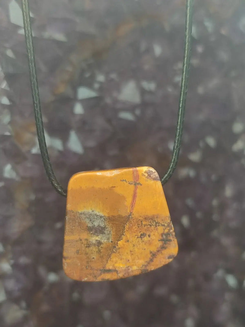 Chargez l&#39;image dans la visionneuse de la galerie, Jaspe Picasso du Mexique - Cabochon Pendentif - Grade Premium Jaspe Picasso pendentif
