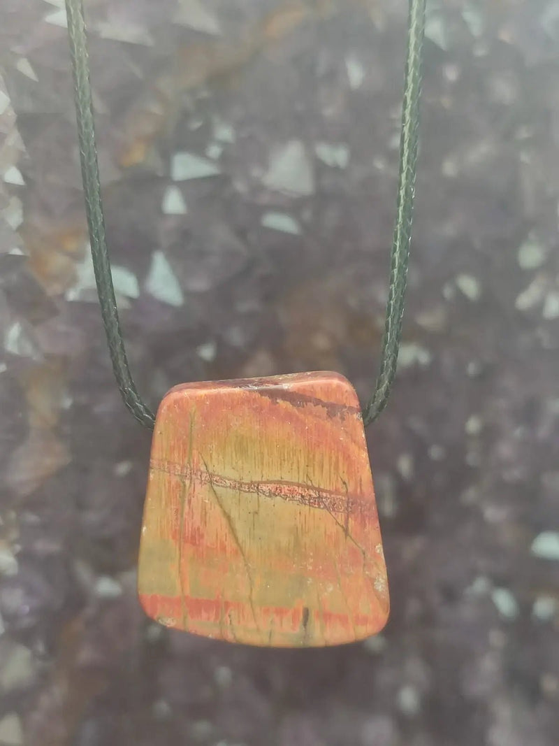 Chargez l&#39;image dans la visionneuse de la galerie, Jaspe Picasso du Mexique - Cabochon Pendentif - Grade Premium Jaspe Picasso pendentif
