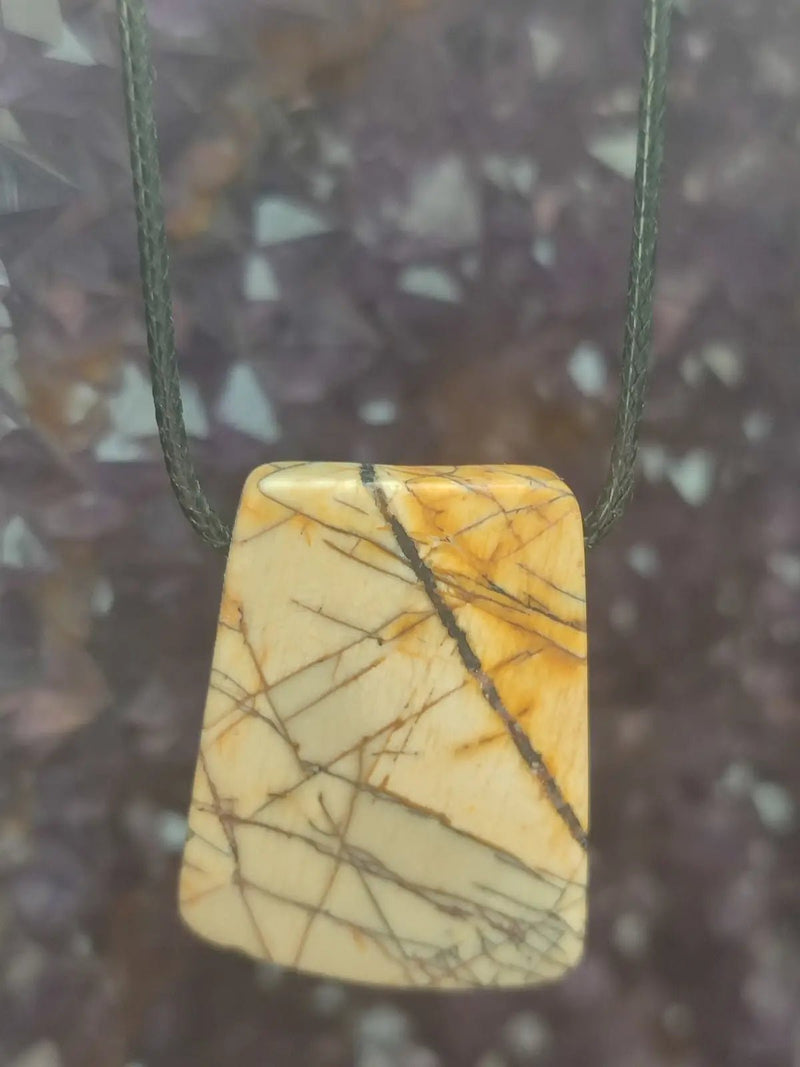 Chargez l&#39;image dans la visionneuse de la galerie, Jaspe Picasso du Mexique - Cabochon Pendentif - Grade Premium Jaspe Picasso pendentif
