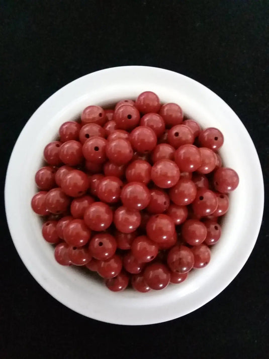 Jaspe rouge d’Autriche perle Grade A++++ Prix perle à l’unité Diamètre 8mm Jaspe rouge perles 8mm