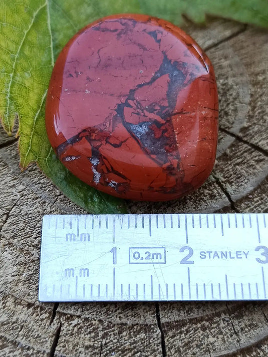 Jaspe rouge du Brésil pierre roulée Grade A++++j Jaspe rouge du Brésil pierre roulée