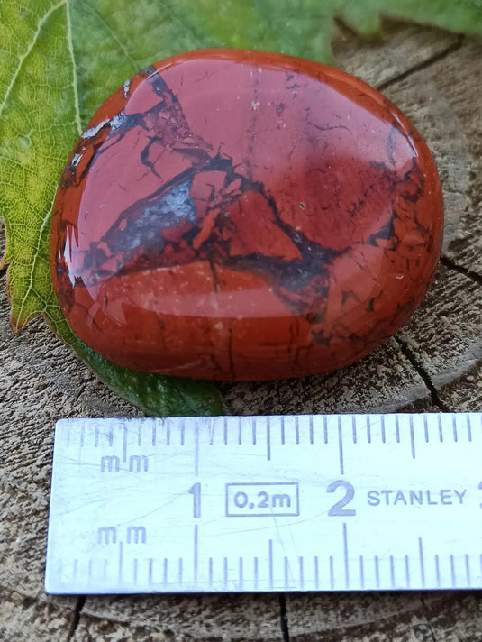 Jaspe rouge du Brésil pierre roulée Grade A++++j Jaspe rouge du Brésil pierre roulée