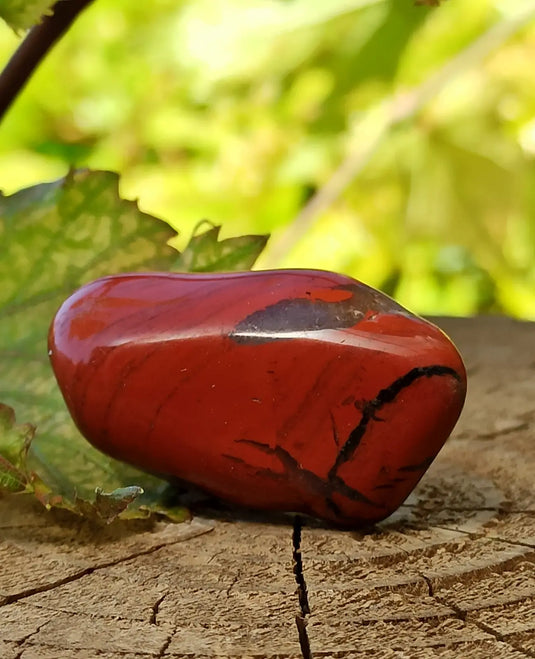 Jaspe rouge du Brésil pierre roulée Grade A++++ Jaspe rouge du Brésil pierre roulée