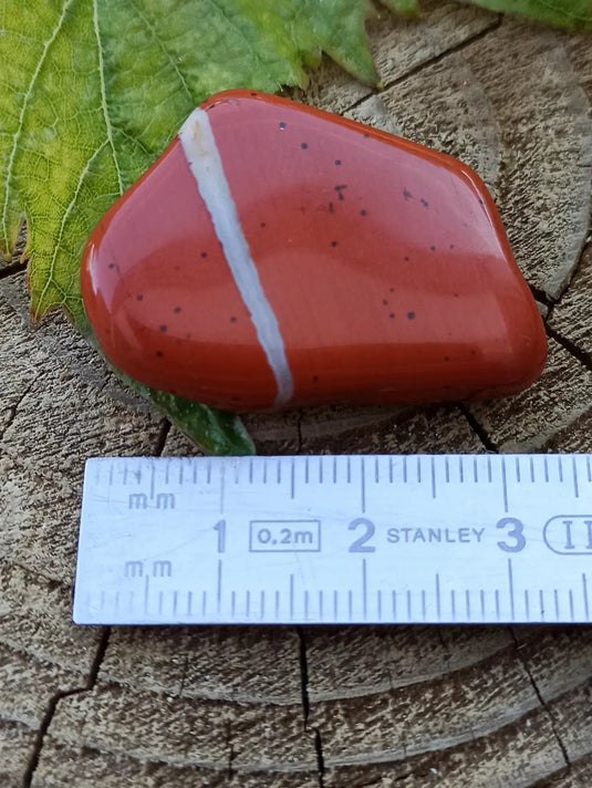 Jaspe rouge du Brésil pierre roulée Grade A++++ Jaspe rouge du Brésil pierre roulée
