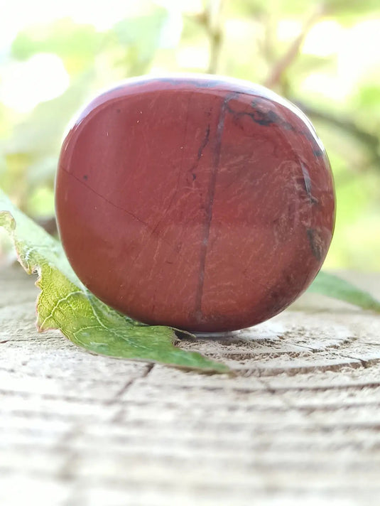 Jaspe rouge du Brésil pierre roulée Grade A++++ Jaspe rouge du Brésil pierre roulée