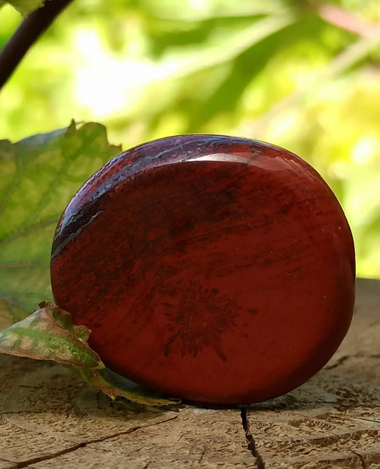 Jaspe rouge du Brésil pierre roulée Grade A++++ Jaspe rouge du Brésil pierre roulée