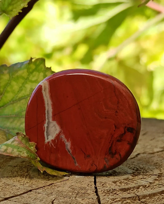 Jaspe rouge du Brésil pierre roulée Grade A++++ Jaspe rouge du Brésil pierre roulée