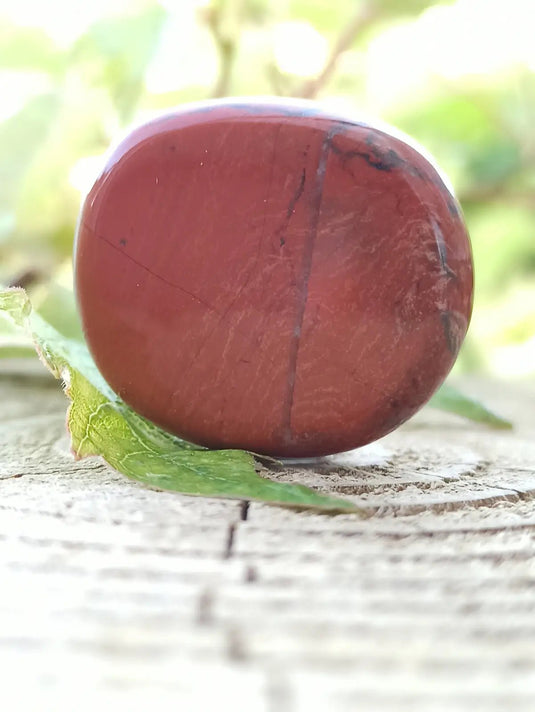 Jaspe rouge du Brésil pierre roulée Grade A++++ Jaspe rouge du Brésil pierre roulée