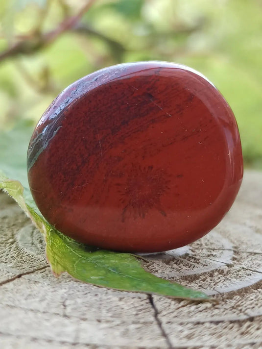 Jaspe rouge du Brésil pierre roulée Grade A++++ Jaspe rouge du Brésil pierre roulée