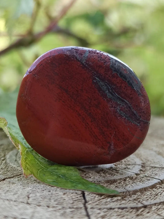 Jaspe rouge du Brésil pierre roulée Grade A++++ Jaspe rouge du Brésil pierre roulée