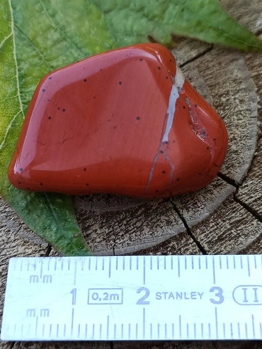 Jaspe rouge du Brésil pierre roulée Grade A++++ Jaspe rouge du Brésil pierre roulée
