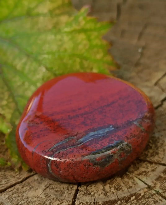 Jaspe rouge du Brésil pierre roulée Grade A++++ Jaspe rouge du Brésil pierre roulée