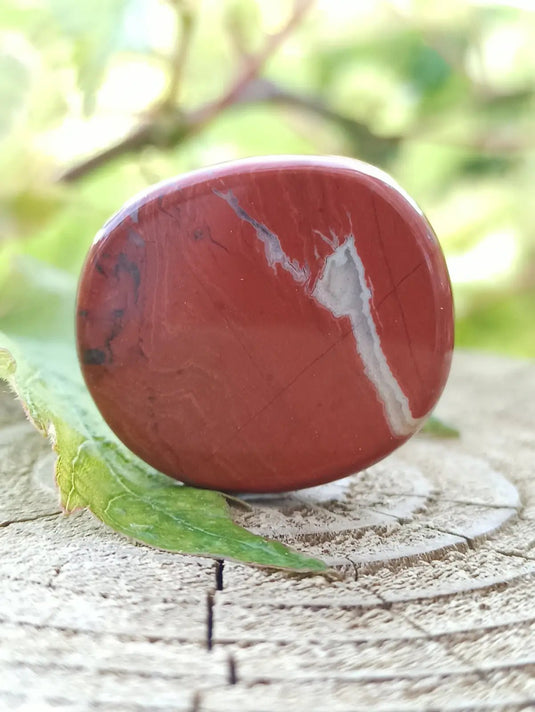 Jaspe rouge du Brésil pierre roulée Grade A++++ Jaspe rouge du Brésil pierre roulée