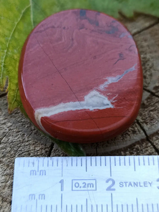 Jaspe rouge du Brésil pierre roulée Grade A++++ Jaspe rouge du Brésil pierre roulée