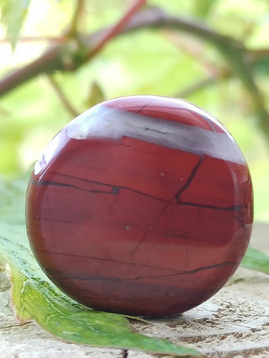 Jaspe rouge du Brésil pierre roulée Grade A++++ Jaspe rouge du Brésil pierre roulée