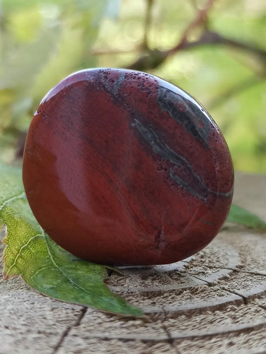 Jaspe rouge du Brésil pierre roulée Grade A++++ Jaspe rouge du Brésil pierre roulée