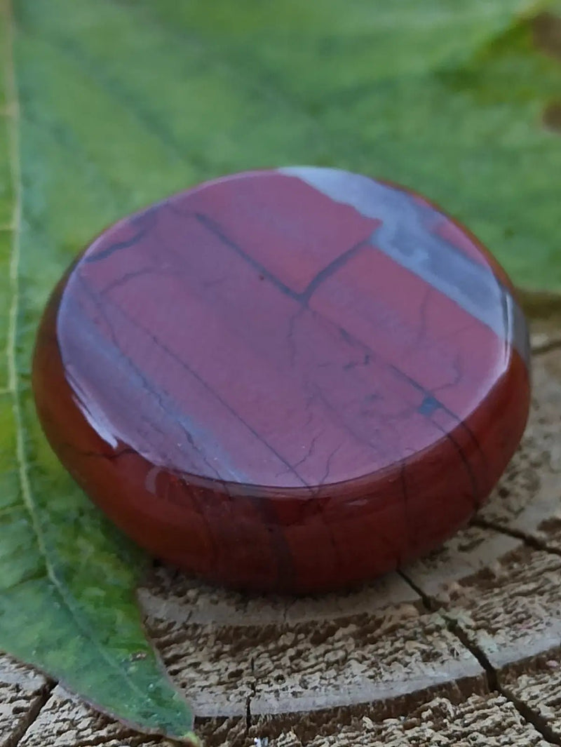 Load image into Gallery viewer, Jaspe rouge du Brésil pierre roulée Grade A++++ Jaspe rouge du Brésil pierre roulée
