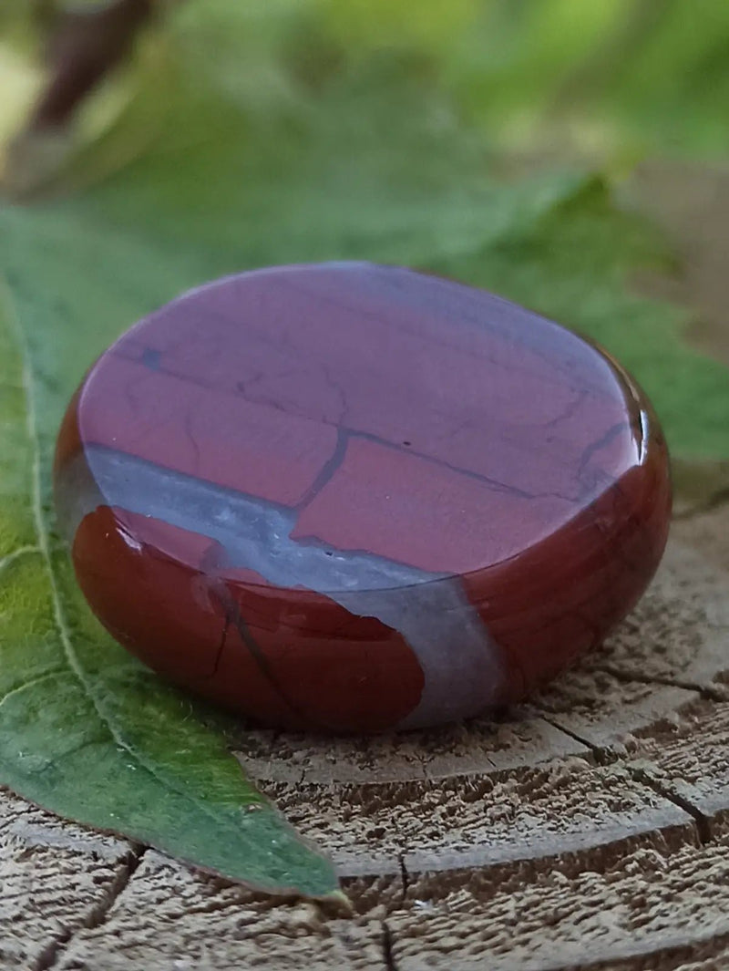 Load image into Gallery viewer, Jaspe rouge du Brésil pierre roulée Grade A++++ Jaspe rouge du Brésil pierre roulée
