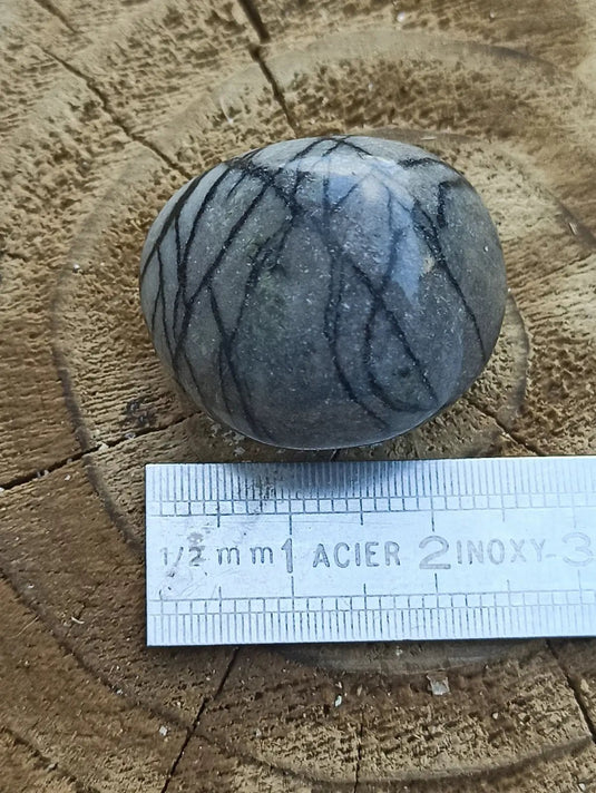 Jaspe toile d’araignée d’Autriche pierre roulée Grade A++++ Jaspe toile d’araignée