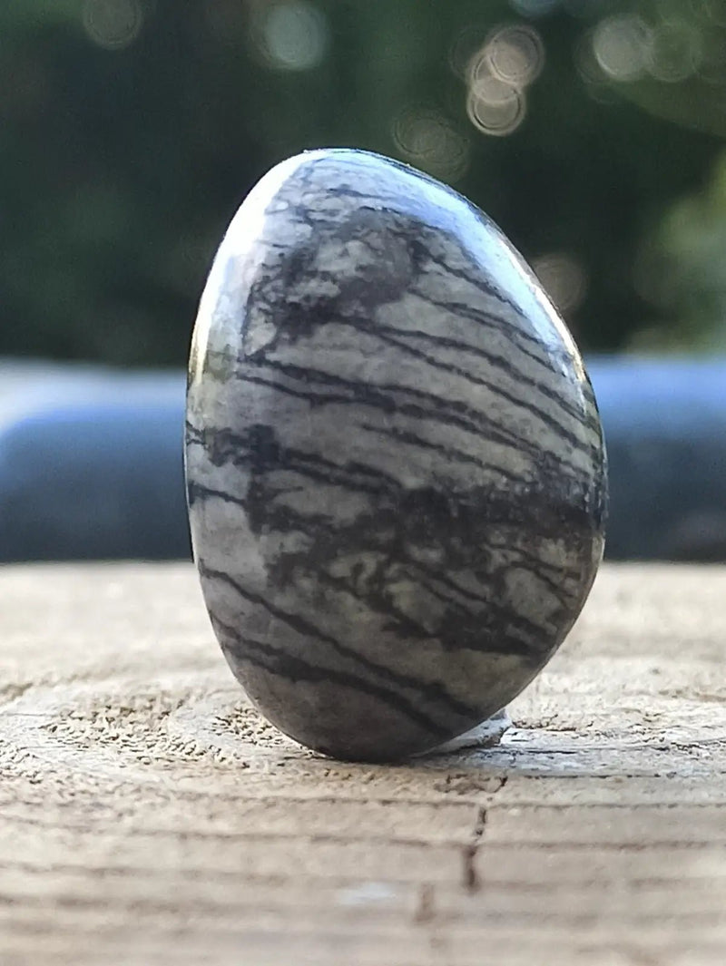 Load image into Gallery viewer, Jaspe toile d’araignée d’Autriche pierre roulée Grade A++++ Jaspe toile d’araignée
