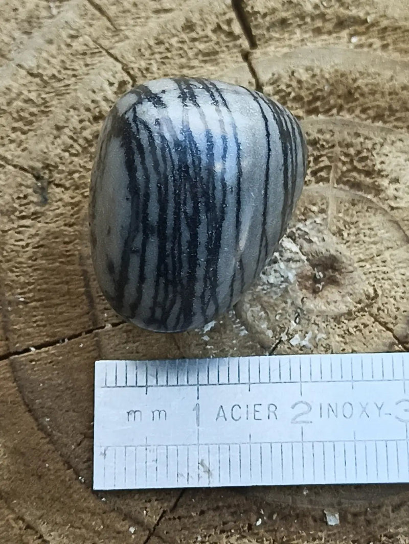 Load image into Gallery viewer, Jaspe toile d’araignée d’Autriche pierre roulée Grade A++++ Jaspe toile d’araignée
