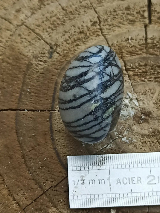 Jaspe toile d’araignée d’Autriche pierre roulée Grade A++++ Jaspe toile d’araignée