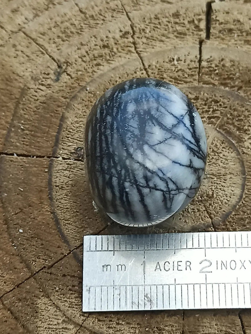 Load image into Gallery viewer, Jaspe toile d’araignée d’Autriche pierre roulée Grade A++++ Jaspe toile d’araignée
