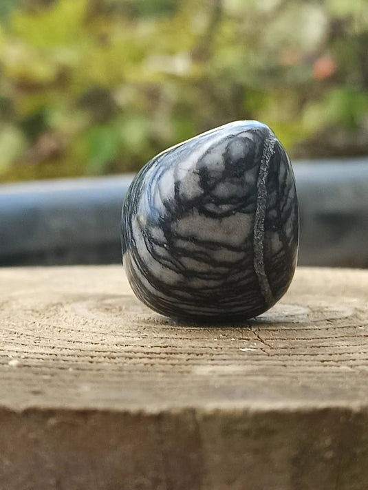 Jaspe toile d’araignée d’Autriche pierre roulée Grade A++++ Jaspe toile d’araignée