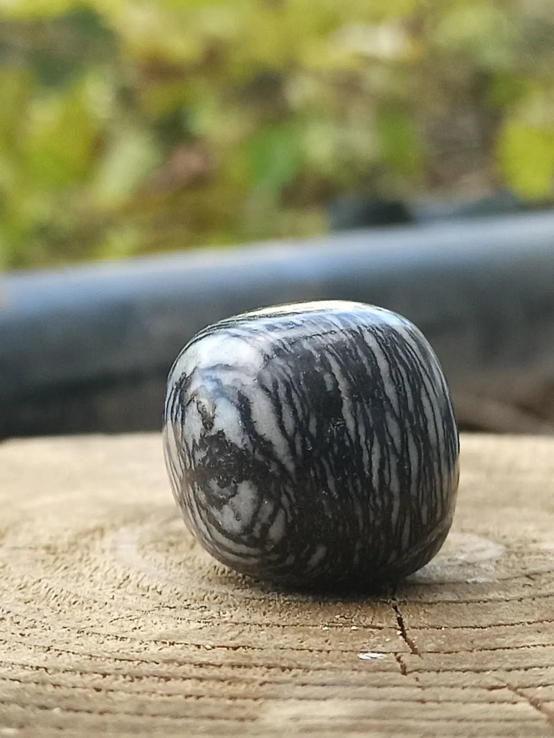 Load image into Gallery viewer, Jaspe toile d’araignée d’Autriche pierre roulée Grade A++++ Jaspe toile d’araignée
