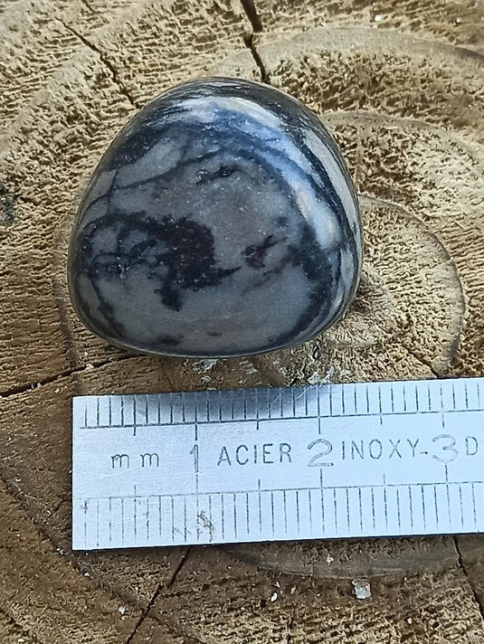 Jaspe toile d’araignée d’Autriche pierre roulée Grade A++++ Jaspe toile d’araignée