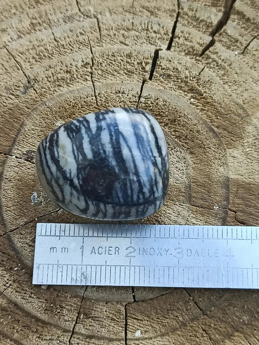 Jaspe toile d’araignée d’Autriche pierre roulée Grade A++++ Jaspe toile d’araignée