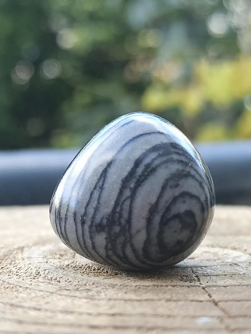 Load image into Gallery viewer, Jaspe toile d’araignée d’Autriche pierre roulée Grade A++++ Jaspe toile d’araignée
