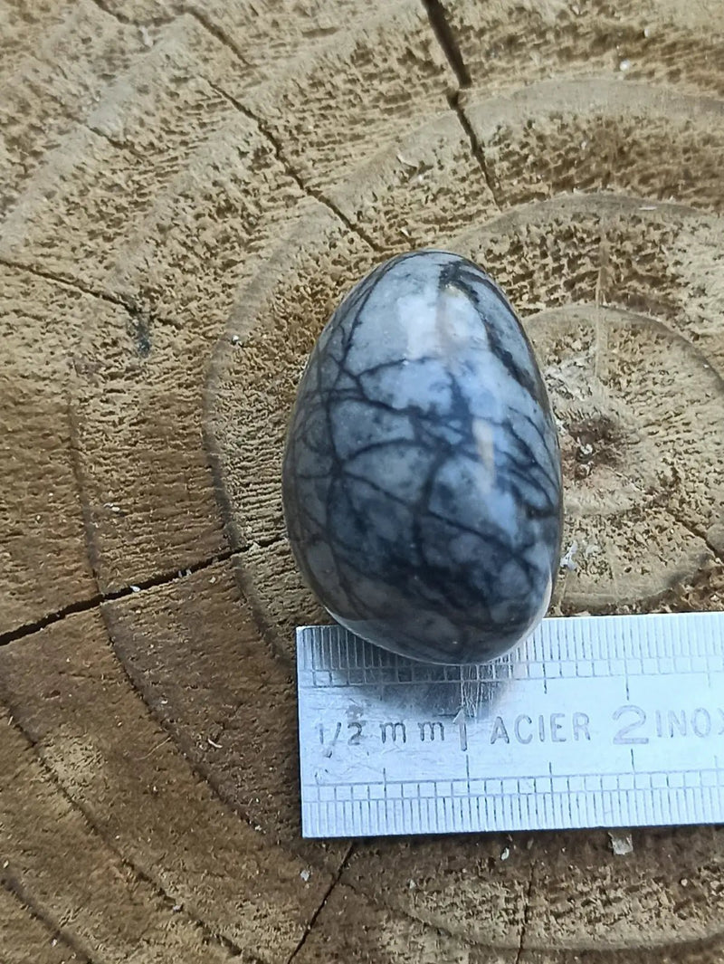 Load image into Gallery viewer, Jaspe toile d’araignée d’Autriche pierre roulée Grade A++++ Jaspe toile d’araignée
