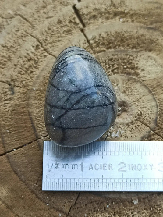 Jaspe toile d’araignée d’Autriche pierre roulée Grade A++++ Jaspe toile d’araignée