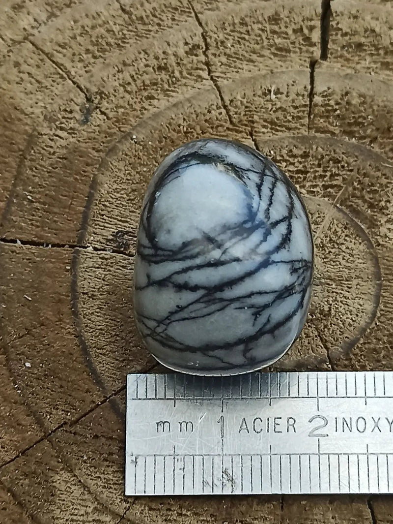 Load image into Gallery viewer, Jaspe toile d’araignée d’Autriche pierre roulée Grade A++++ Jaspe toile d’araignée
