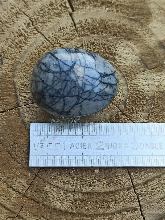 Jaspe toile d’araignée d’Autriche pierre roulée Grade A++++ Jaspe toile d’araignée