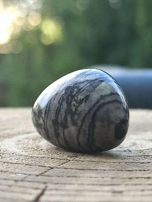 Jaspe toile d’araignée d’Autriche pierre roulée Grade A++++ Jaspe toile d’araignée