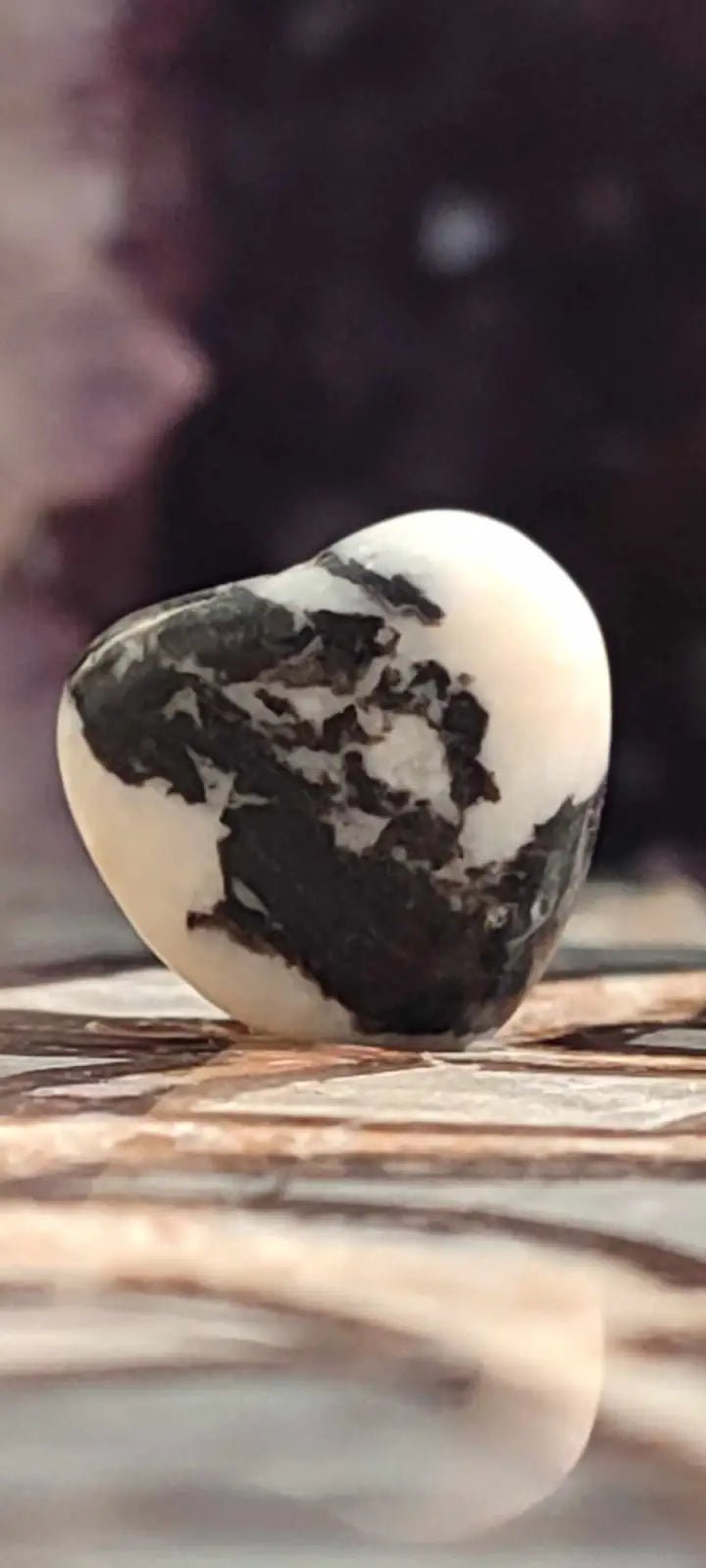 Chargez l'image dans la visionneuse de la galerie, Jaspe zébré du Brésil pierre roulée Grade A++++
