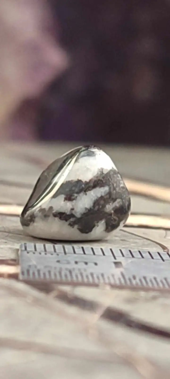 Load image into Gallery viewer, Jaspe zébré du brésil pierre roulée Grade A++++ Jaspe Zèbre pierre roulée
