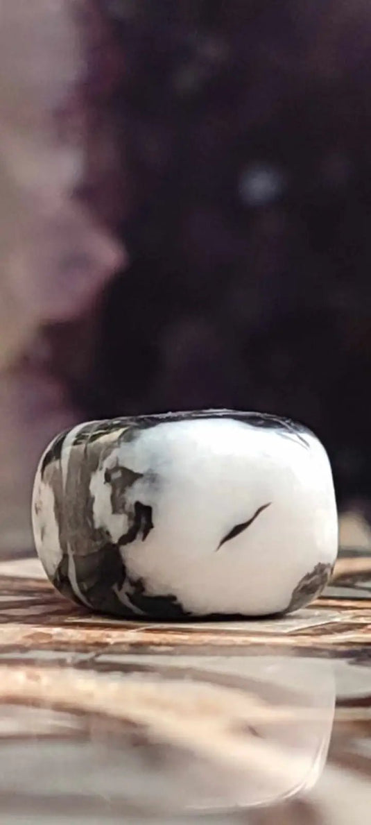 Jaspe zébré du Brésil pierre roulée Grade A++++ Jaspe Zèbre pierre roulée