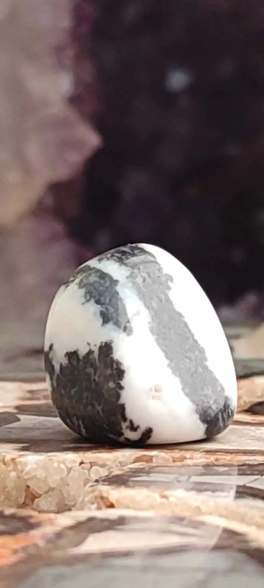 Jaspe zébré du Brésil pierre roulée Grade A++++ Jaspe Zèbre pierre roulée