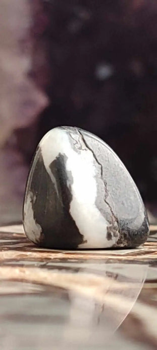 Jaspe zébré du Brésil pierre roulée Grade A++++ Jaspe Zèbre pierre roulée