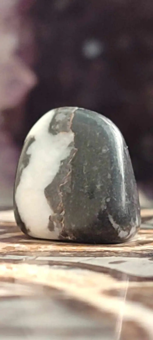 Jaspe zébré du Brésil pierre roulée Grade A++++ Jaspe Zèbre pierre roulée