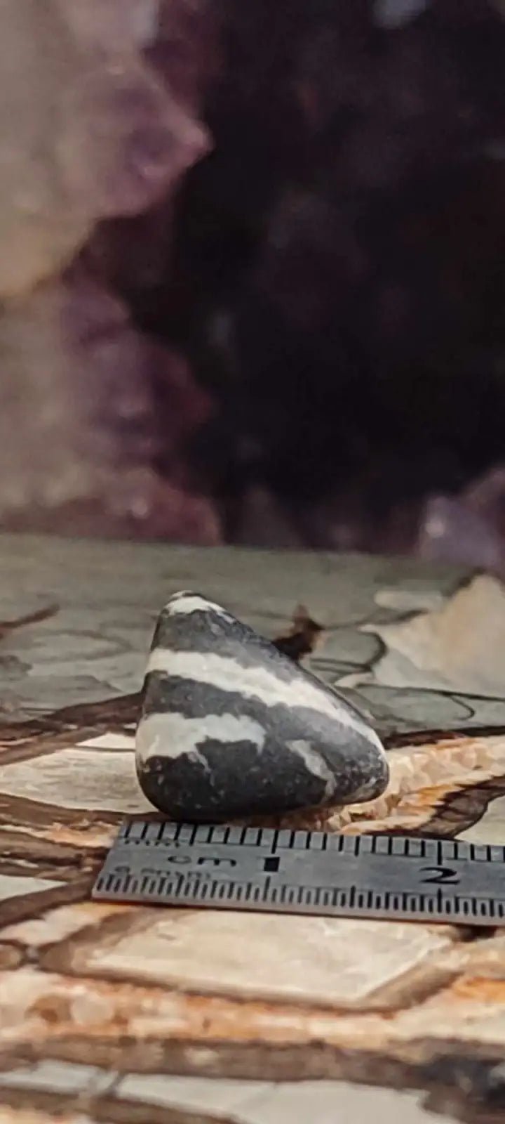 Load image into Gallery viewer, Jaspe zébré du Brésil pierre roulée Grade A++++ Jaspe Zèbre pierre roulée
