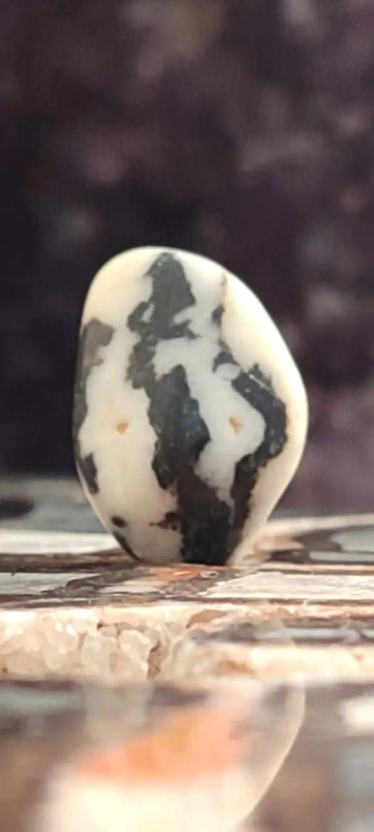 Jaspe zébré du Brésil pierre roulée Grade A++++ Jaspe Zèbre pierre roulée