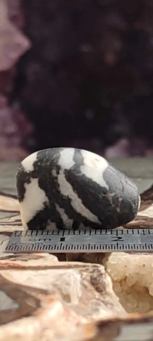 Jaspe zébré du Brésil pierre roulée Grade A++++ Jaspe Zèbre pierre roulée