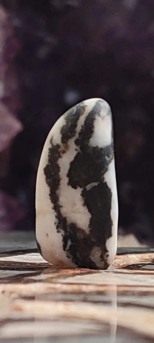 Jaspe zébré du Brésil pierre roulée Grade A++++ Jaspe Zèbre pierre roulée