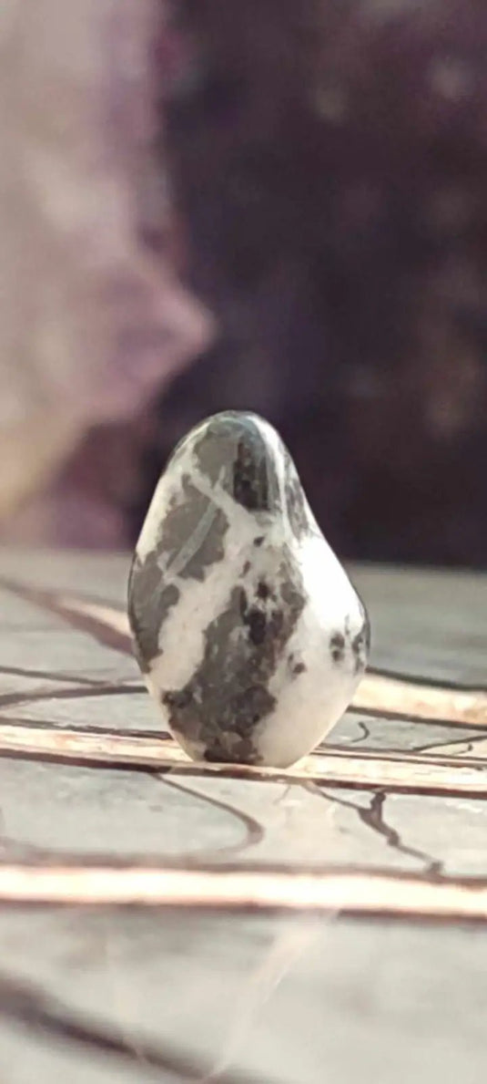 Jaspe zébré du Brésil pierre roulée grade A++++ Jaspe Zèbre pierre roulée